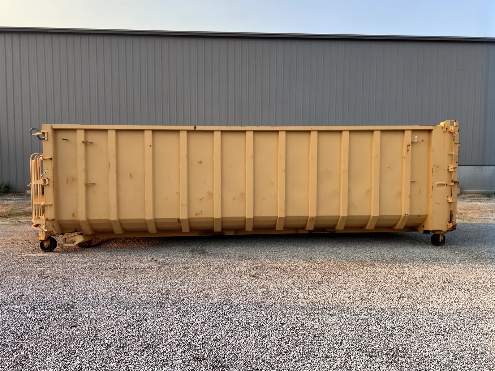 Roll-off dumpster from Gravel Road Dumpsters Inc. in DeLand, FL